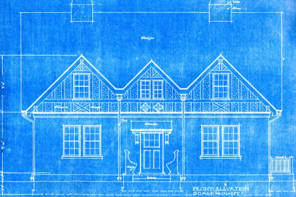 Gardener's Cottage blueprints